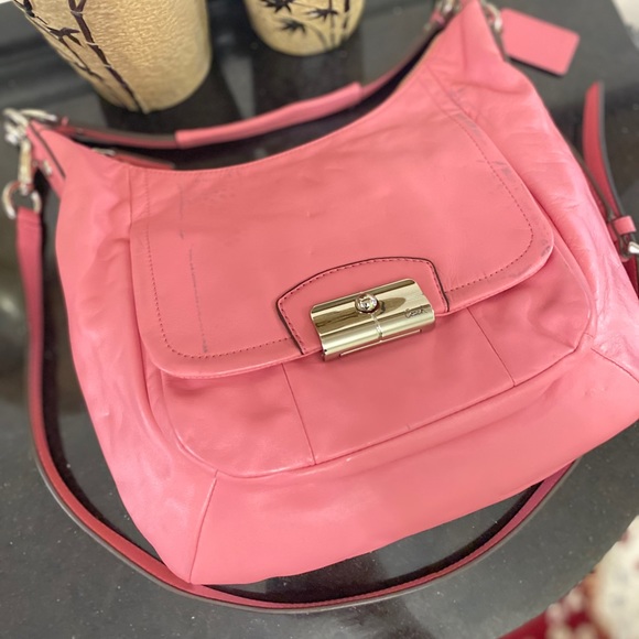 Coach Genuine soft Leather pink bag - Picture 9 of 14